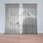 Sablio Záclony Řvoucí lev: 2ks 150x250cm – Hledejceny.cz