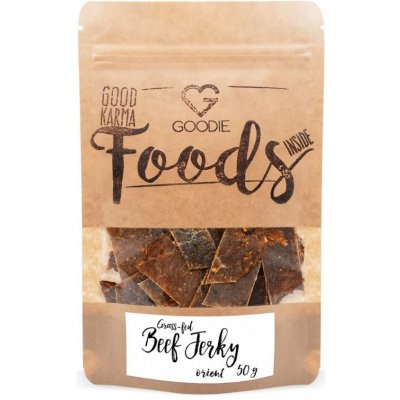 Goodie Grass-fed sušené hovězí maso Jerky Orient 50 g – Hledejceny.cz