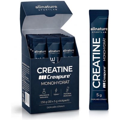 Allnature Sportlab Creatine Creapure 150 g – Hledejceny.cz
