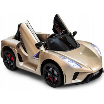 Elektrické auto Lamborghini zlatá