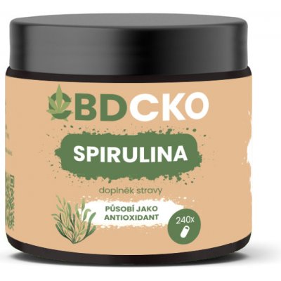 CBDčko Spirulina 240 kapslí – Hledejceny.cz