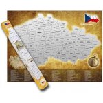 Alum Stírací mapa ČR, 80 x 60 cm – Zboží Dáma Alum Stírací mapa ČR, 80 x 60 cm – Zboží Dáma