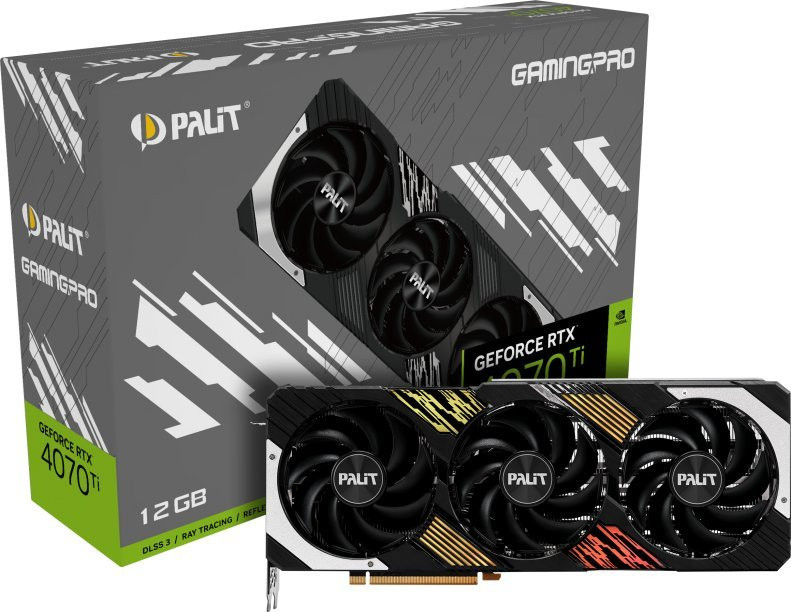 Palit GeForce RTX 4070 Ti GamingPro 12GB GDDR6X NED407T019K9-1043A