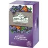 Čaj Ahmad Tea Infusion BLUEBERRY&CINNAMON BORŮVKA SE SKOŘICÍ 20 x 2 g
