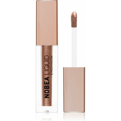 Nobea Metal Liquid Eyeshadow tekuté oční stíny Coffee E04 4 ml – Hledejceny.cz