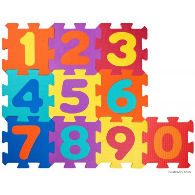 Cosing podložka Puzzle Čísla 10 ks – Hledejceny.cz