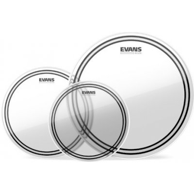 Evans EC2S Clear Rock set – Zboží Dáma