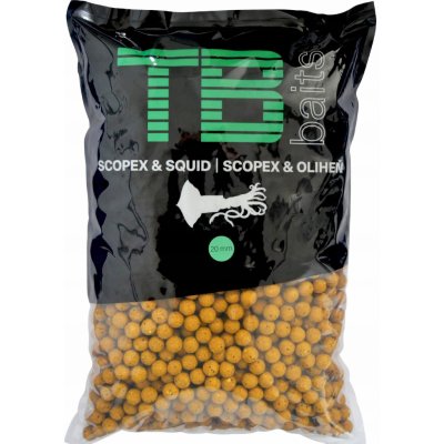 TB baits Boilies 10 kg 20 mm scopex / squid – Zboží Dáma