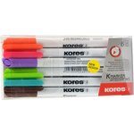 Kores 22846 popisovač na bílé tabule 6 ks – Zboží Mobilmania