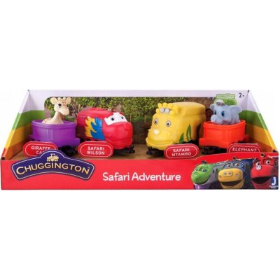 CHUGGINGTON 4 pack Safari park – Zboží Dáma