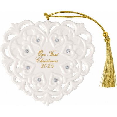 Villeroy & Boch 14-8675-4352 Vánoční ozdoba Christmas Classics 2025 srdce – Hledejceny.cz