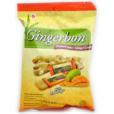 Gingerbon Bonbony zázvorové s příchutí manga 125 g – Hledejceny.cz