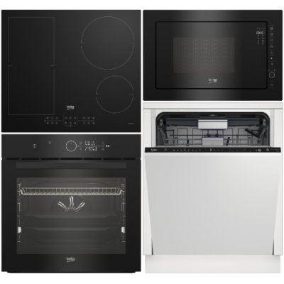 Set Beko BBIM17400BDS + BMCB25433BG + HII64200FMT + BDIN38524Q – Zbozi.Blesk.cz