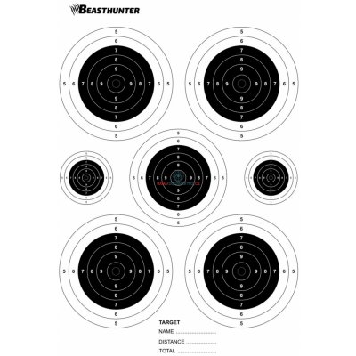 Terč Beast Hunter Target 10ks – Zboží Dáma
