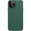 Pouzdro a kryt na mobilní telefon Pouzdro Nillkin Super Frosted iPhone 13 Pro Deep Green (Without Logo Cutout)