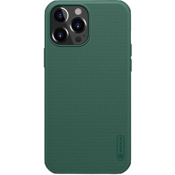 Pouzdro Nillkin Super Frosted iPhone 13 Pro Deep Green (Without Logo Cutout)