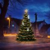 Vánoční osvětlení DecoLED LED osvětlení pro stromy s výškou 3-5 m, teplá bílá s padajícím sněhem
