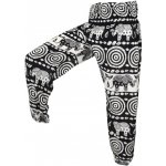 Joga kalhoty WASTE sloni černé – Zboží Dáma