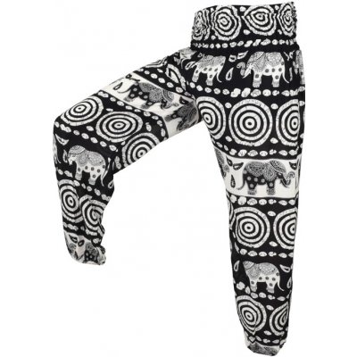 Joga kalhoty WASTE sloni černé – Zboží Dáma