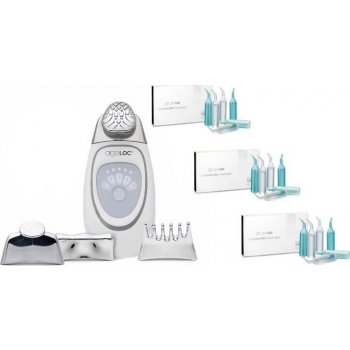 NuSkin ageLoc Edition Galvanic SPA II bílá + gely na pleť 24 x 4 ml