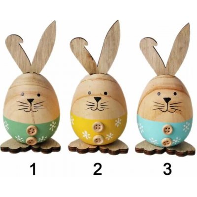 Lepaso Zajíc dřevo 12cm mix – Hledejceny.cz