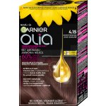 Garnier Olia Permanent Hair Color olejová permanentní barva na vlasy 4,15 Iced Chocolate 50 g – Hledejceny.cz