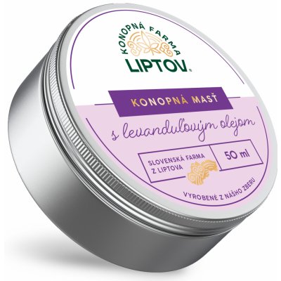 Konopná farma Liptov Konopná mast Premium levandulová 50 ml – Zbozi.Blesk.cz