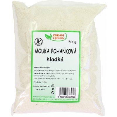 Zdraví z přírody Mouka pohanková hladká 0,5 kg – Hledejceny.cz