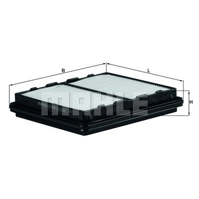 Vzduchový filtr MAHLE LX 848 – Hledejceny.cz
