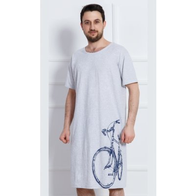 Cool Comics bicykl noční košile krátký rukáv šedá