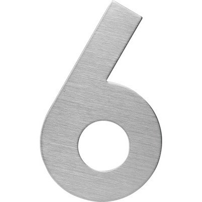 Nerezové číslo RN.120L.6.N v plochém „2D“ provedení, nerez – Hledejceny.cz