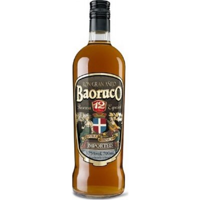 Ron Baoruco 12y 40% 0,7 l (holá láhev) – Zboží Mobilmania