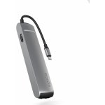 Epico 6v1 Slim Hub 8K s USB-C konektorem - šedá 9915112100070 – Zboží Živě