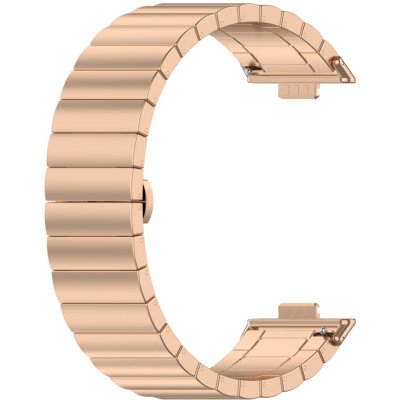 Drakero Kovový řemínek zlato-růžový pro Huawei Watch Fit 3, 4 a 4 Pro 10508 – Zboží Živě