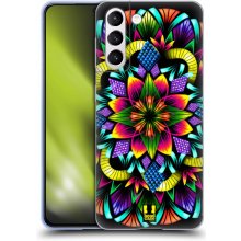 Pouzdro Head Case Samsung Galaxy S21 Ultra 5G Květina mandala