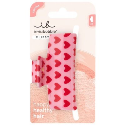Invisibobble CLIPSTAR M Love is in the hair - Skřipec do vlasů 1 ks – Sleviste.cz
