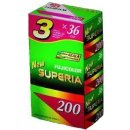 Kinofilm Fujifilm Superia 200/135-36 trojbalení
