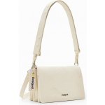 Desigual dámská kabelka 24SAXP84 1001 BAG AQUILES DORTMUND FLAP 1001 WHITE – Zboží Mobilmania