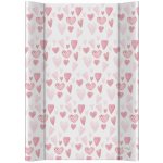 Ceba Baby Podložka 2-hranná s pevnou deskou Ultra Light Lots of Love 50 x 70 – Zboží Dáma