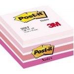 Bloček samolepicí 3M Post-it 2028P, 76x76 mm, kostka, růžový, 450 lístků – Hledejceny.cz