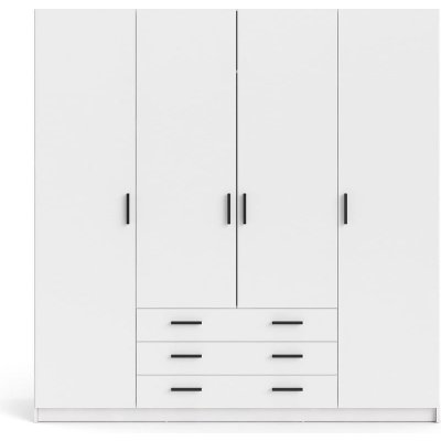 Tvilum Sprint bílá 196 x 200 x 50 cm – Zboží Mobilmania