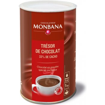 Monbana mléčná čokoláda na pití 1 kg