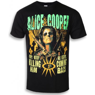 Rock off tričko metal Alice Cooper Graveyard černá – Hledejceny.cz