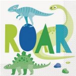 Unique Ubrousky papírové Dino Roar 16ks 33x33cm – Sleviste.cz
