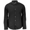 Pánská Košile Calvin Klein Jeans pánská košile slim s klasickým límcem J30J324614 černá