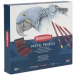 Derwent pastel pencil sada pastelů 48 ks v dřevěné kazetě – Zboží Dáma