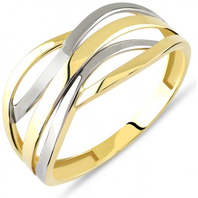 Lillian Vassago prsten z kombinovaného zlata LLV85-GR021