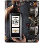Fernet Stock Original 38% 0,5 l (dárkové balení 2 sklenice) – Hledejceny.cz