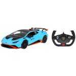 Rastar RC auto Lamborghini Huracán STO 2,4GHz, RTR modrá 1:14 – Zboží Dáma