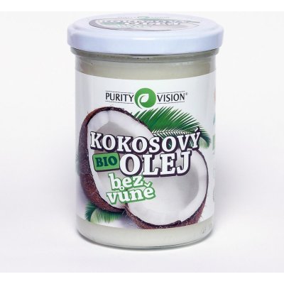 Purity Vision kokosový olej Bio bez vůně 400 ml – Hledejceny.cz